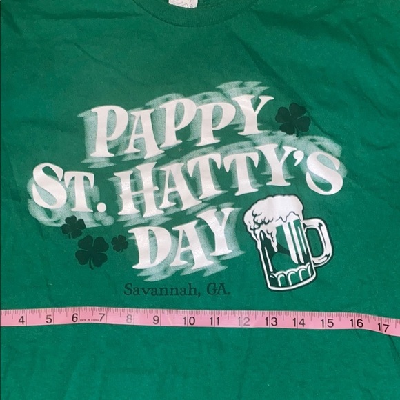 Delta Green Savannah Georgia Saint Patrick’s Day Short Sleeve crewneck Tee - Picture 2 of 4